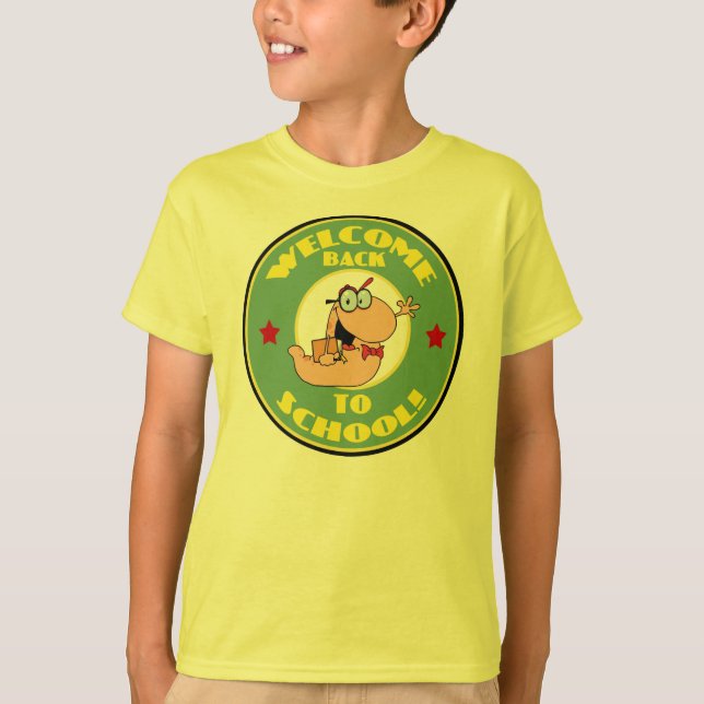 Camiseta boa vinda para trás (Frente)