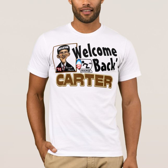 Camiseta Boa vinda para trás, Carter! (Frente)