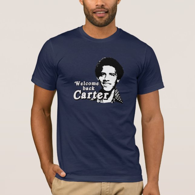 Camiseta Boa vinda para trás Carter (Frente)