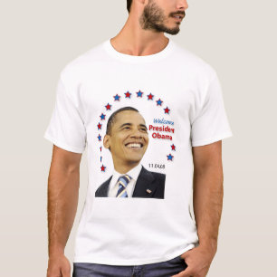 Camiseta Boa vinda, presidente Obama!