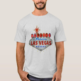 Camiseta Boa vinda t-shirt de Las Vegas fabuloso, Nevada