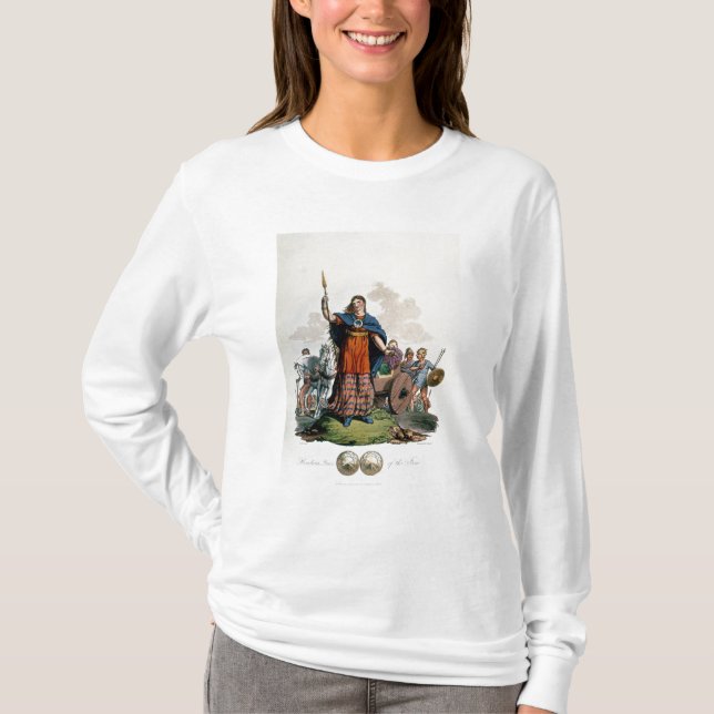 Camiseta Boadicea, rainha do Iceni (Frente)