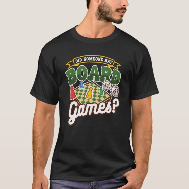 Camiseta Board Game Tabletop Strategy Game Board Game  Funn (Frente)