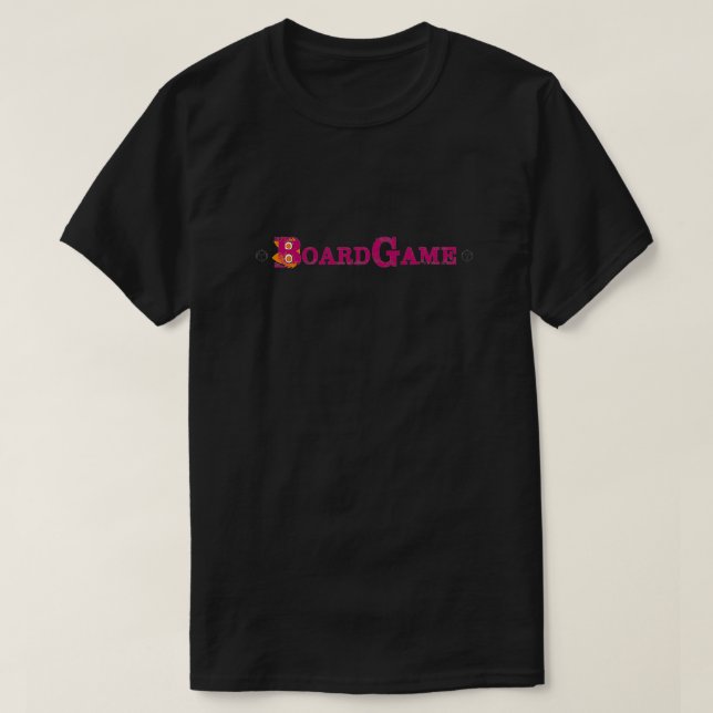 CAMISETA BOARDGAME III (Frente do Design)