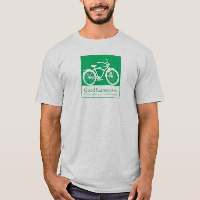 Camiseta Boas bicicletas das karmas (Frente)