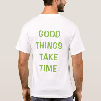 CAMISETA BOAS COISAS LEVAM TEMPO
