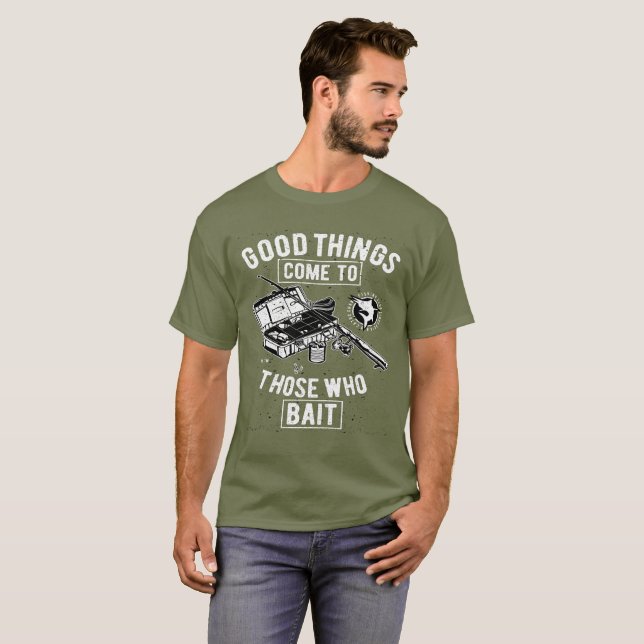 Camiseta Boas Coisas para Quem Ceva (Frente Completa)