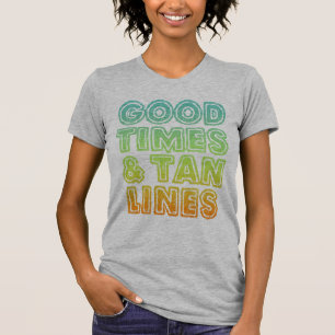 Camiseta Boas épocas & linhas de Tan