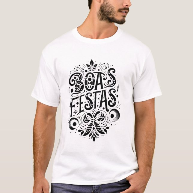 Camiseta Boas Festas (Frente)