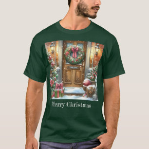 Camiseta Boas Festas Natal Verde