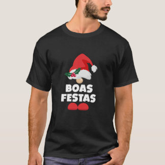 Camiseta Boas Festas Portugal Português Feliz Natal