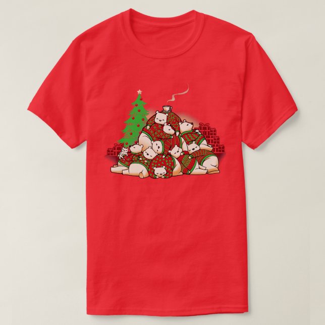 Camiseta Boas Noites - Urso Negro de Tobe Fonseca (Frente do Design)