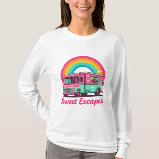Camiseta "Boas paisagens - Design Colorida Van