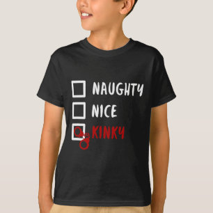 Camiseta Boas Papais noeis da Lista de Natal, Bela e Bonita