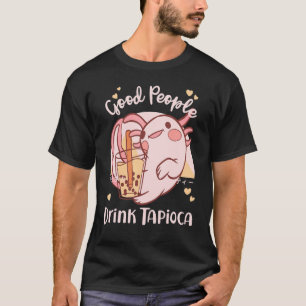 Camiseta Boas Pessoas Bebem Tapioca Bubble Boba Tea