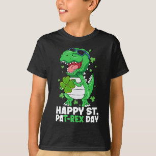 Camiseta Boas Ruas Felizes PaT-Rex Dia do Dinossauro Dias d