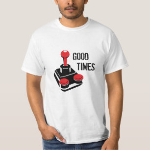 Camiseta Boas Vezes Joystick Retro T-Shirt