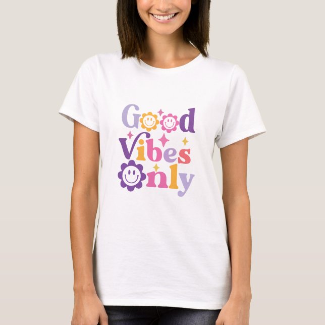 Camiseta Boas Vibes Apenas Hippie (Frente)