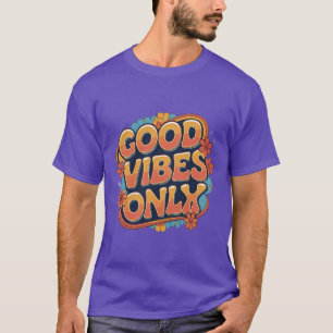 Camiseta Boas Vibes Apenas Refletem Des de Cotação Positiva