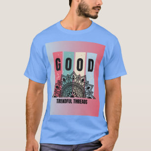 Camiseta Boas Vibes Mandala T-Shirt - Trendful Threads Edit