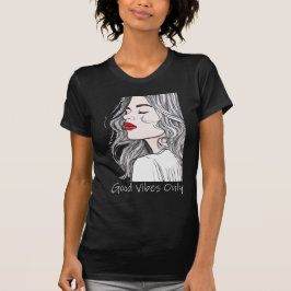 Camiseta Boas Víbias Apenas T-shirt feminina