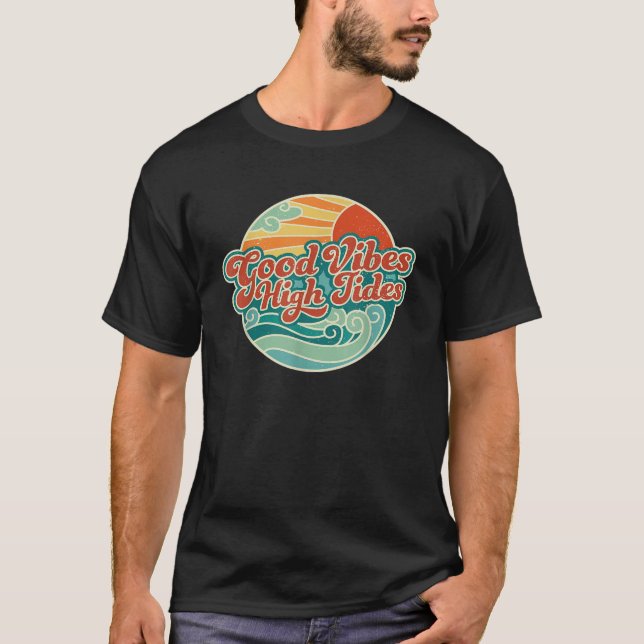 Camiseta Boas Víblias Altas Andas Retro 60s Verão (Frente)