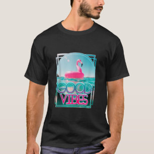 Camiseta Boas Víblias Apenas EDM Rave Flamingo Tank