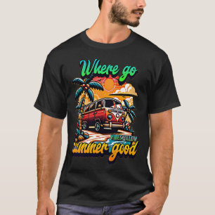 Camiseta Boas Víblias de Verão - Trendy Beachwear