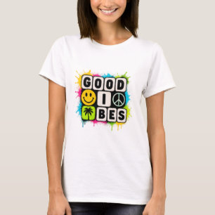 Camiseta boas vibrações