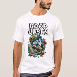 Camiseta boas vibrações
