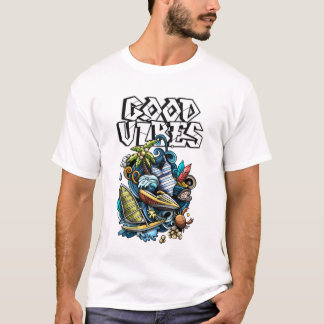 Camiseta boas vibrações