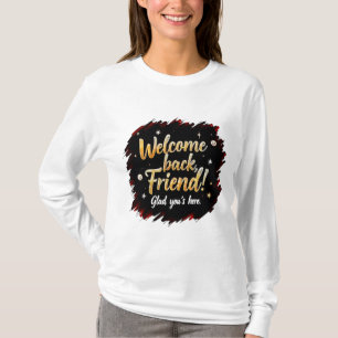 Camiseta Boas-vindas Amigáveis - Vídeo Amigo