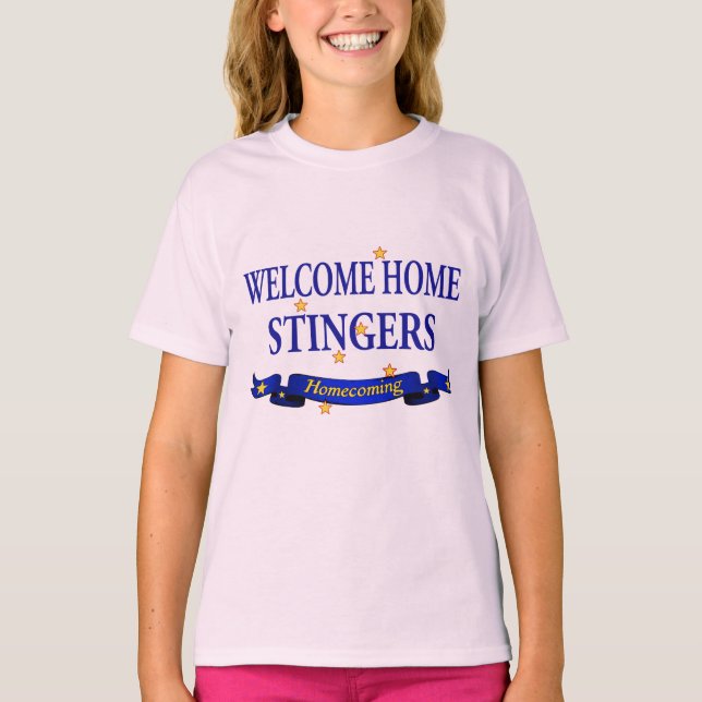Camiseta Boas-vindas ao Home Stingers (Frente)