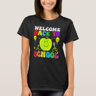 Camiseta Boas-vindas ao primeiro dia da escola