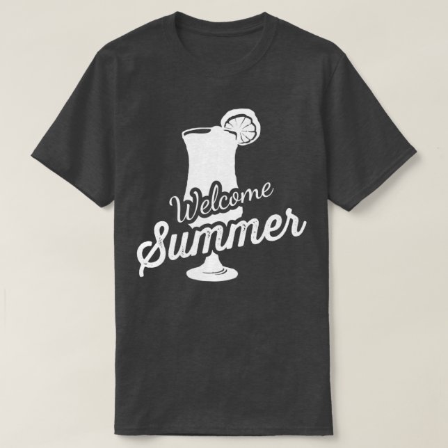 Camiseta Boas-vindas ao Verão 1 (Frente do Design)