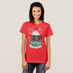 Camiseta Boas-vindas Festas de Natal