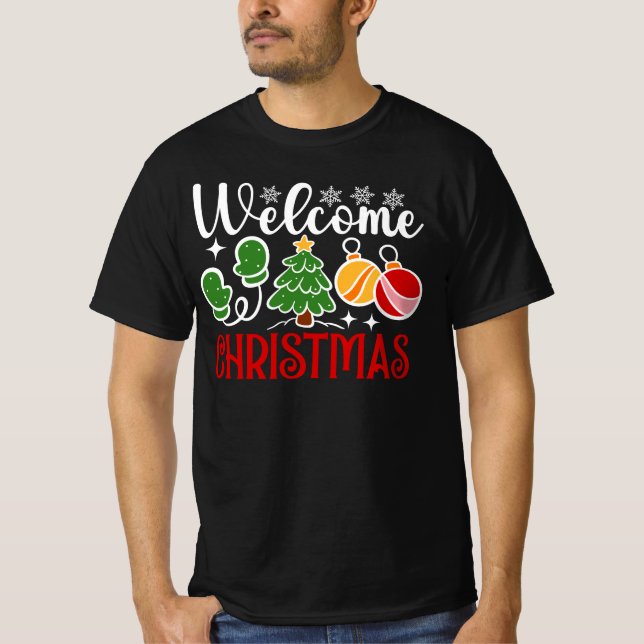 Camiseta Boas-vindas Natal-23758  (Frente)