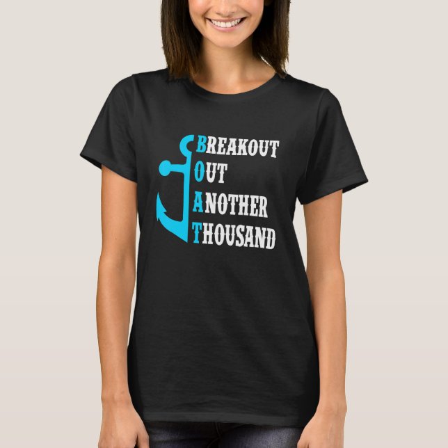 Camiseta BOAT Break Out Another Thousand Boa Captain (Frente)