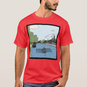 Camiseta Boat House Cambridge luta Strugletown