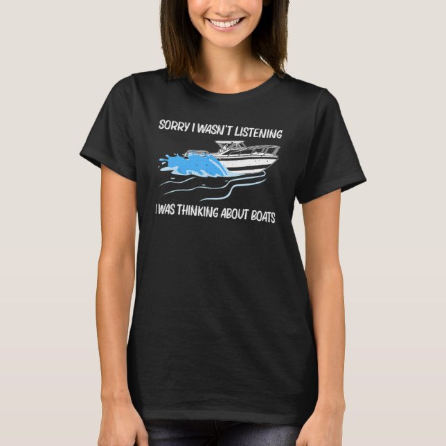 Camiseta Boating For Men Women Boat Captain Boater Pontoon (Frente)