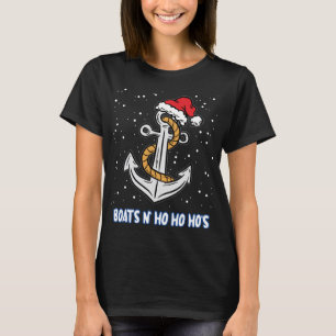 Camiseta Boats N Ho Hos Natal Pajama Engraçado Humor X-M
