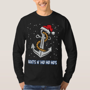 Camiseta Boats N Ho Hos Natal Pajama Engraçado Humor X-M