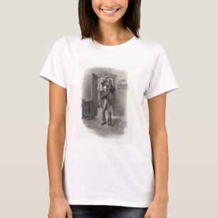 Camiseta Bob Cratchit e Tim minúsculo, 'de Charles Dickens