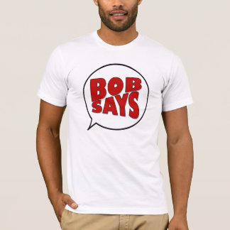 Camiseta Bob diz