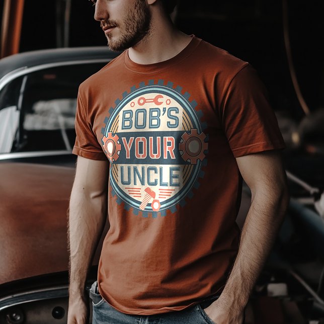 Camiseta Bob é seu tio Engraçado Handyman (Criador carregado)
