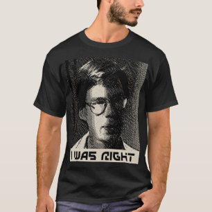 Camiseta Bob Lazar Eu estava certo
