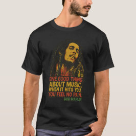 Camiseta Bob Marley Vintage Quote T-Shirt – “One Good Thing