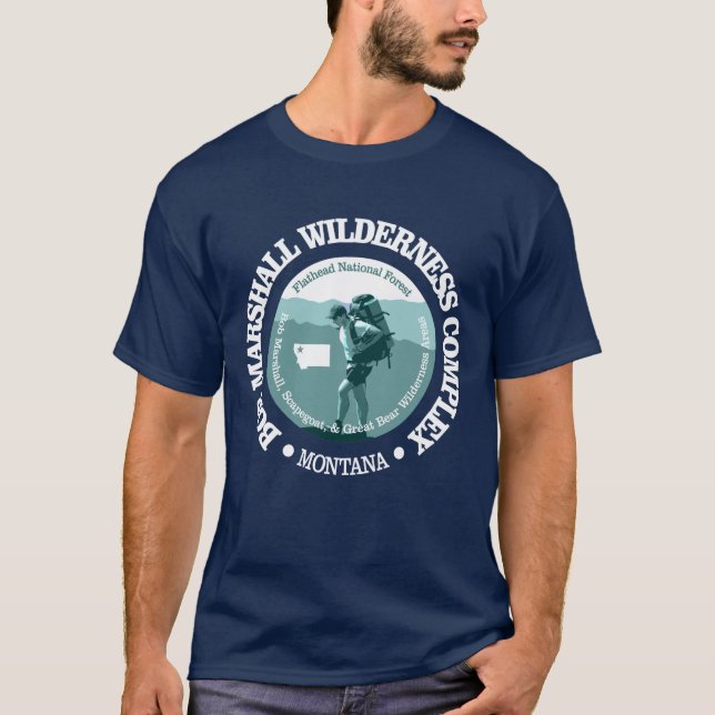 Camiseta Bob Marshall Wilderness Complex (T) (Frente)