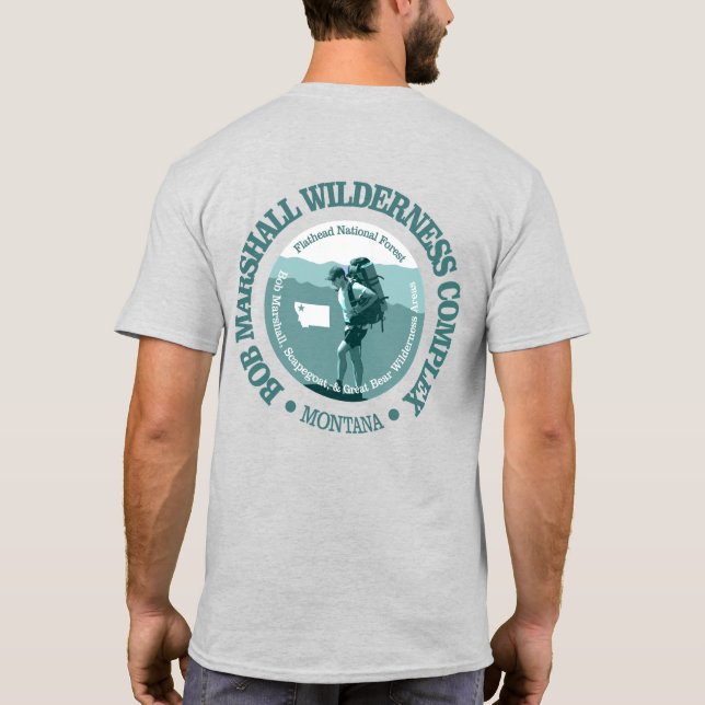 Camiseta Bob Marshall Wilderness Complex (T) (Verso)