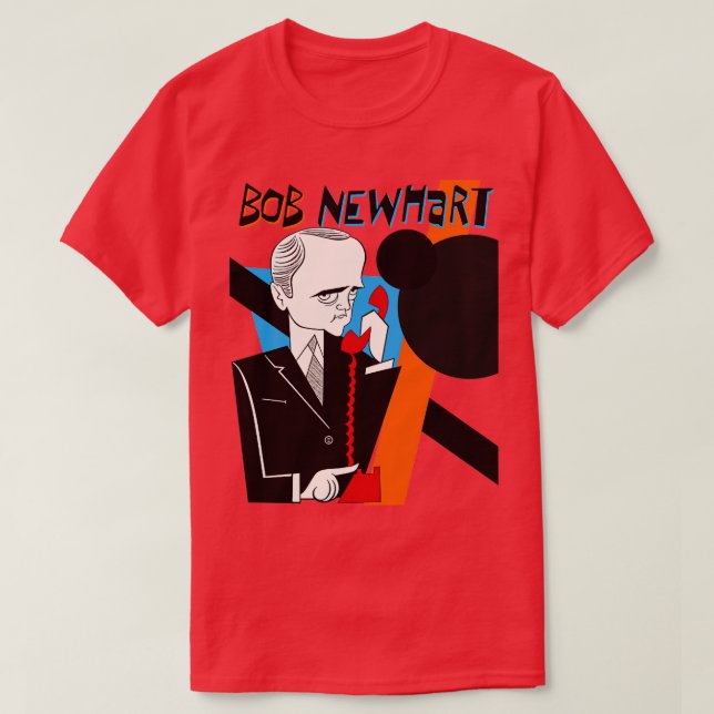 Camiseta Bob Newhart (Frente do Design)